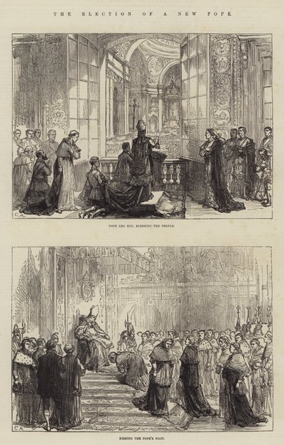 La elección de un nuevo Papa de Sir John Charles Robinson